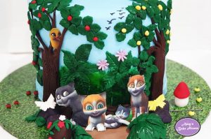 Kathu-Friends-themed-cake-1